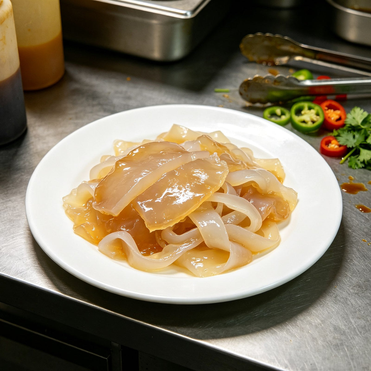 Fresh Chilled Jellyfish Strips Seafood