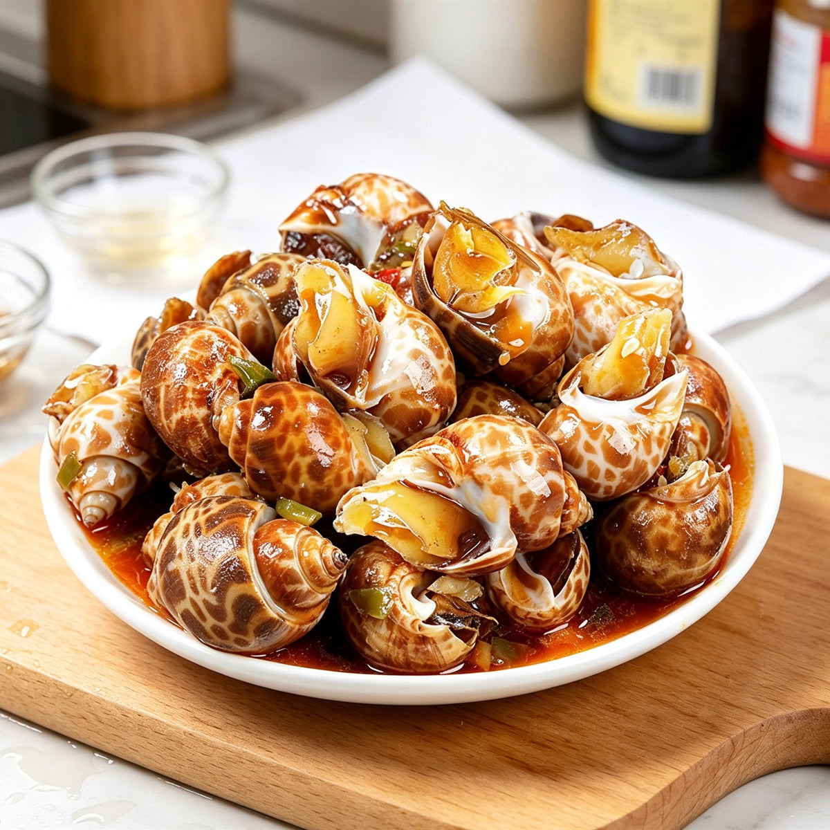 Marinated Sea Snails Fresh Seafood